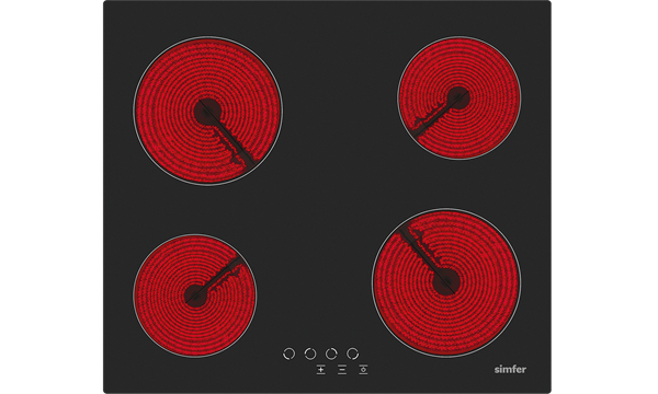 resm SİMFER 3970 VİTROSERAMİK ANKASTRE OCAK