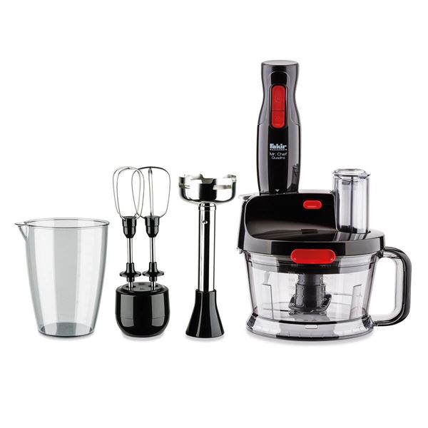 Fakir Mr. Chef Quadro Blender Set Siyah – ön görünüm