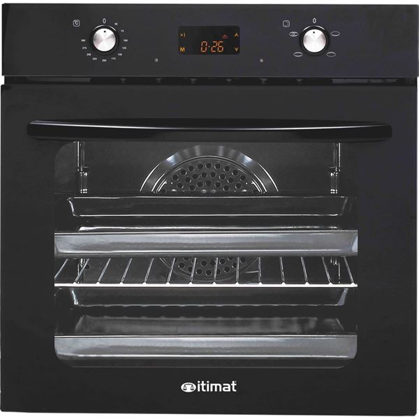 resm İTİMAT 6AF-500 DİJİTAL SİYAH ANKASTRE FIRIN