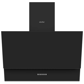 Resim SİMFER 8708  SİYAH CAM  BUTON DAVLUMBAZ