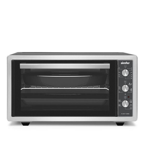 resm SİMFER 4507 İNOX POP UP KÖŞELİ FIRIN