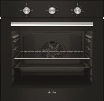 Resim SİMFER 8201 POWER TURBO SİYAH ANK. FIRIN