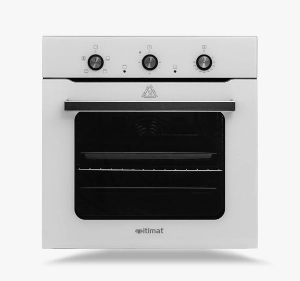 resm İTİMAT 6020 BEYAZ CAM ANKASTRE FIRIN