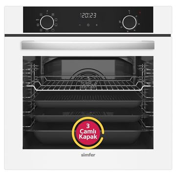 Resim SİMFER 8216  AIRFRY BEYAZ  POPUP ANK.FIRIN