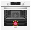 Simfer 8209 beyaz cam ankastre fırın