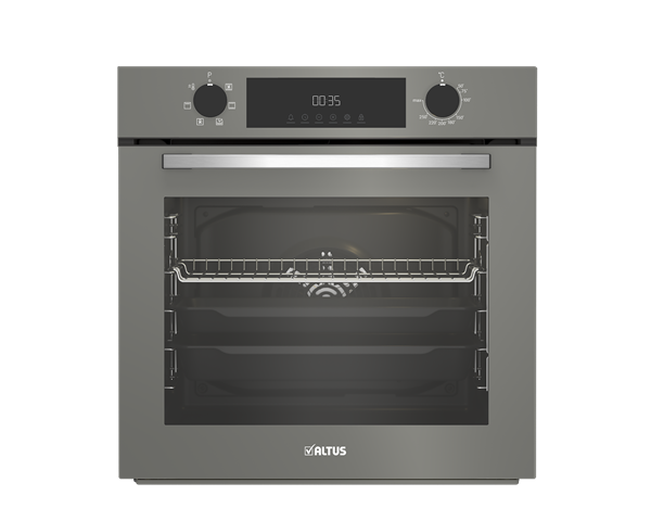 Altus ALA 322 G Zara Grey ankastre 65 LT geniş iç hacimli ankastre fırın