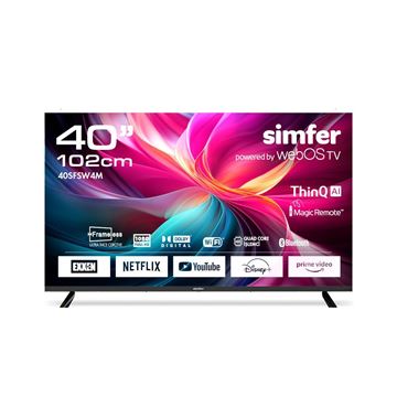 Resim SİMFER 40" SFSW4M 102 EKRAN WEBOS LED TV 