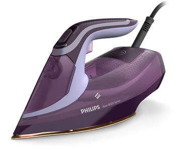 Resim Philips Azur 8000 Serisi Buharlı Ütü DST8021/30 – 3000 W Güç, SteamGlide Elite Taban, Ultra Buhar Performansı