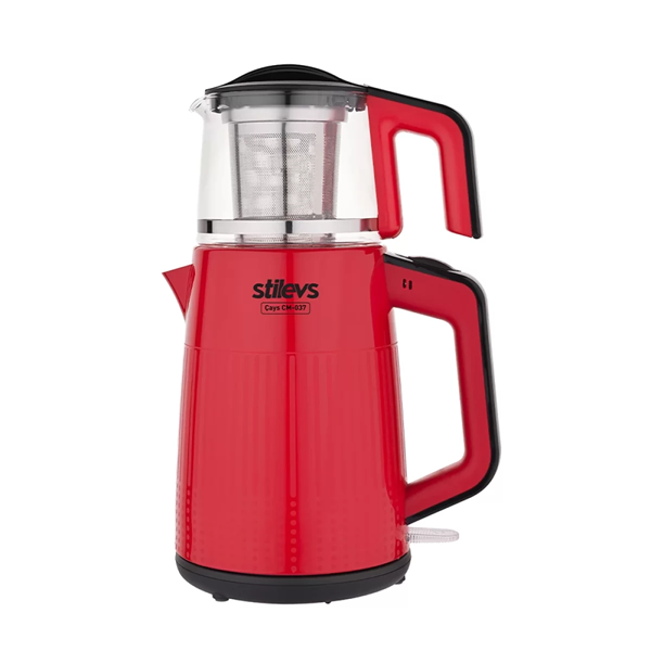 resm STİLEVS ÇAYS CM-37 ÇAY MAKİNESİ - KIRMIZI