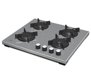 Resim SİMFER 3049 GRİ CAM SET ÜSTÜ OCAK