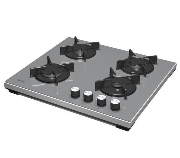 resm SİMFER 3049 GRİ CAM SET ÜSTÜ OCAK