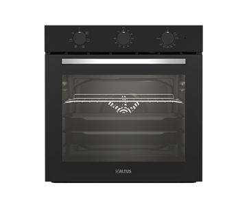 Resim ALTUS ALA 321 B  SİYAH ANKASTRE FIRIN