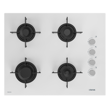 Resim ALTUS 159 DW BEYAZ CAM ANKASTRE OCAK