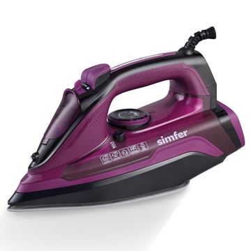 Simfer 6401 Steam Energy Buharlı Ütü 2600W Mor