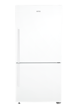 Altus ALK 482 E No-Frost buzdolabı ön görünüm, beyaz renk, 580 L kapasite