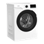 Altus AL CM 81050 R çamaşır makinesi – 8 kg kapasite, enerji sınıfı A, yan görünüm beyaz tasarım