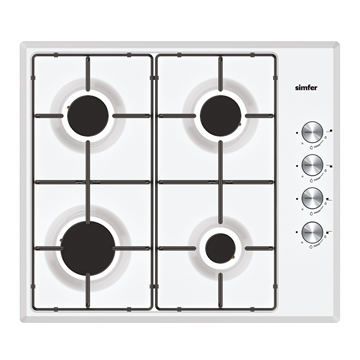 Simfer-3852-beyaz-emaye-ankastre-ocak